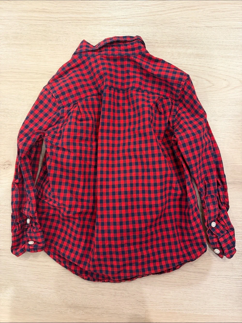 Ralph Lauren 3 Red and Black Buffalo Plaid Button-Down Shirt